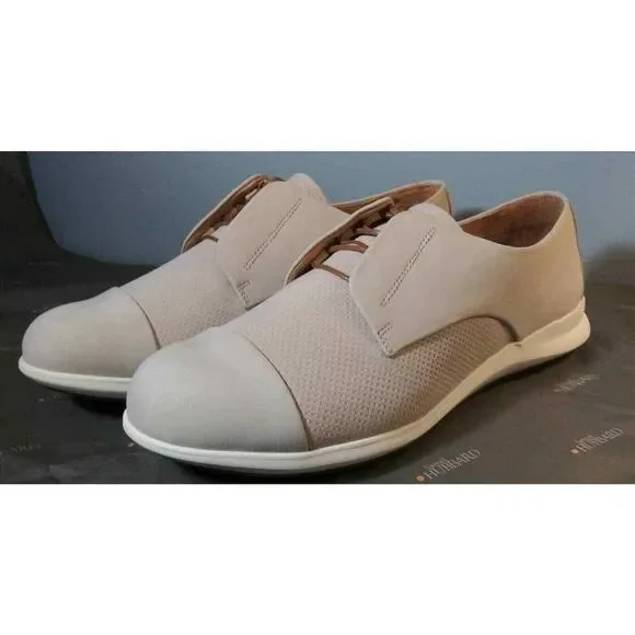 Samuel Hubbard - Freedom Stroll Cap Toe Derby- Buff Nubuck 7.5 - Picture 2 of 5